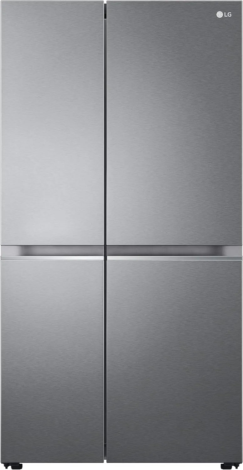 LG GSBV70DSTM Frigorifero, 655 L, No Frost, Inverter, Linear Cooling, Smart Diagnosis, Display interno, 655L, Maniglie Integrate, Grafite