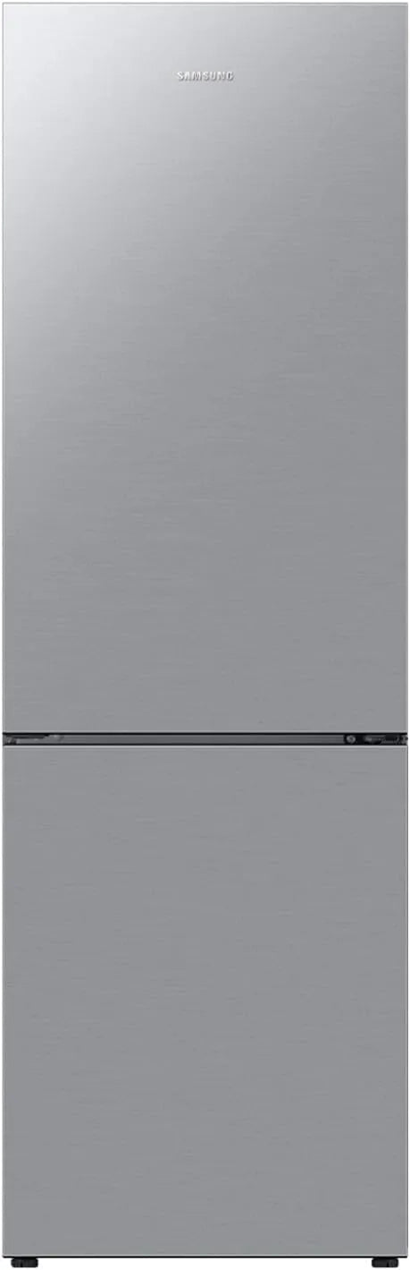 Samsung F-RL33B61ESA3M Frigorifero combinato, 344 L, 59, 5 x 185 x 66 cm, No Frost, Inverter, libera installazione, acciaio inox, argento, LXAxP: 59