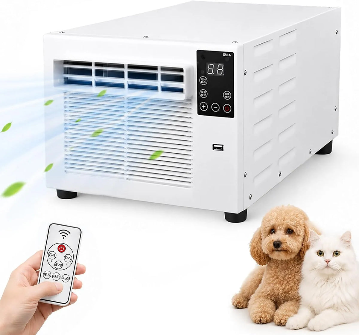 16, 32°C per Camera, Portatile 280W, Studio, Appartamento, Climatizzatore