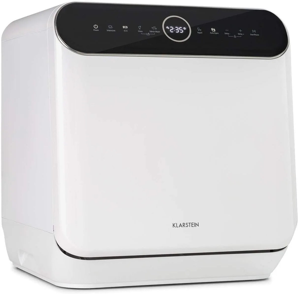 Klarstein Lavastoviglie, 6 L, 7 programmi, 58 dB, aquaStop, portatile, 6 L di acqua, Klarstein Oceana Lavastoviglie da tavolo - Lavastoviglie compatta