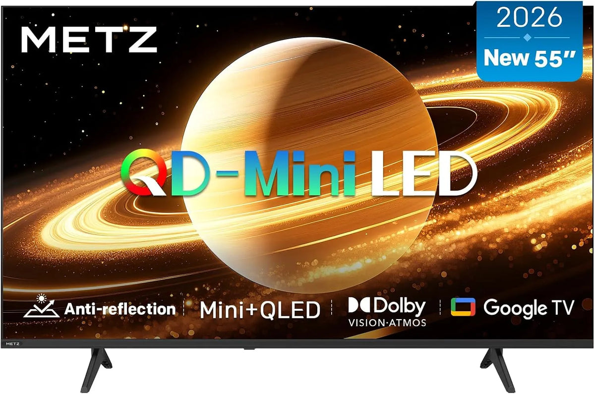 Google MNH7000Z Main10 Smart TV, 55 pollici, televisore, 4K UHD, HDR, audio Dolby, DVB-T2, Dolby Vision Dolby Atmos, 2026 Nuovo Modello, MEMC, HEVC