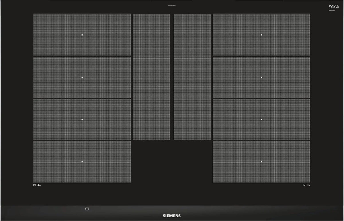 Siemens Built-in, hob, Induction, Ceramic EX875LYC1E, Touch, Black, Front