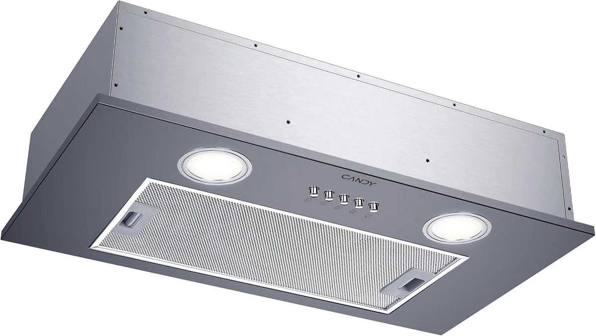 Candy CBG625/1X m3/h Cappa aspirante, 207 m3/h, cappa da cucina, argento