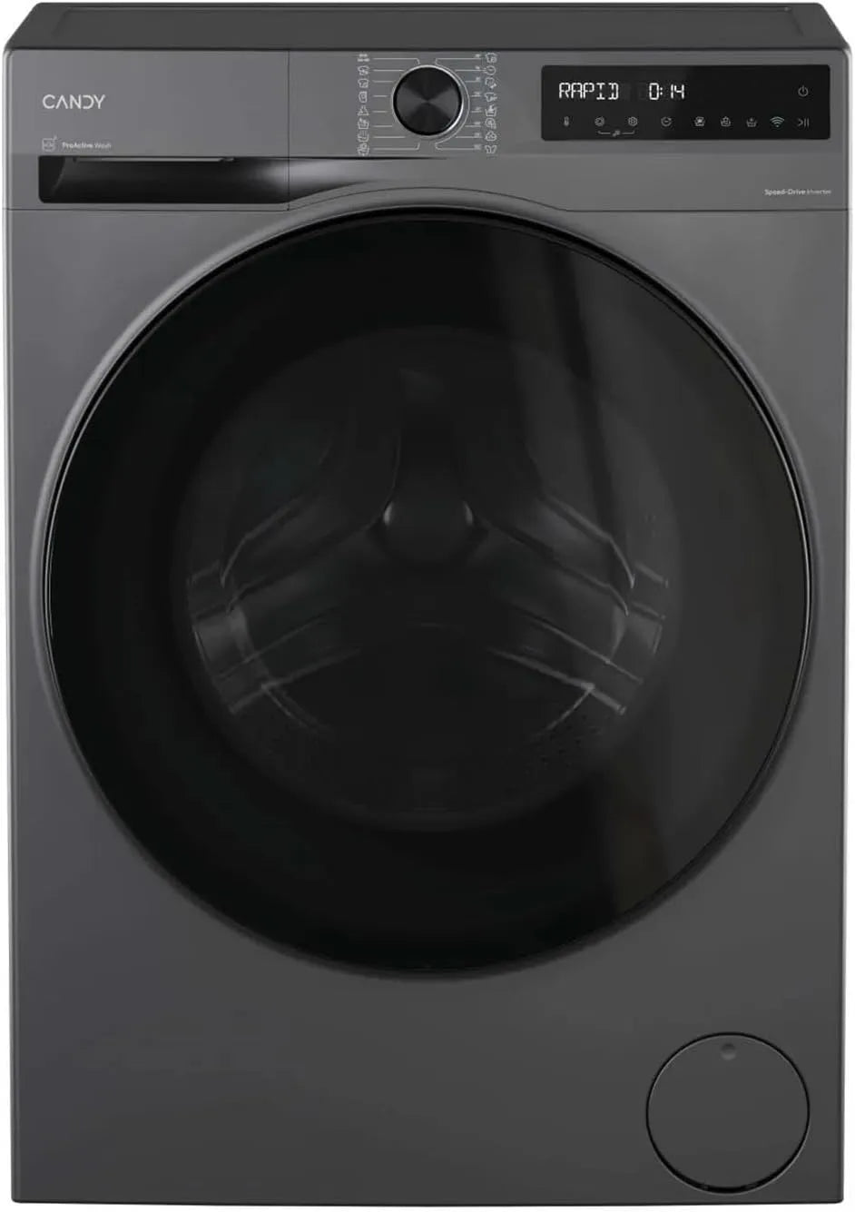 Lavatrice BP49BL8G-S, 9 kg, classe energetica E, 14000 giri, Carica Frontale