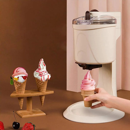 Congelatore, freezer verticale, Macchina per Gelato Soft, Macchina per Gelato Fai da Te per la casa, Macchina per Gelato allo Yogurt Mr Whippy per la