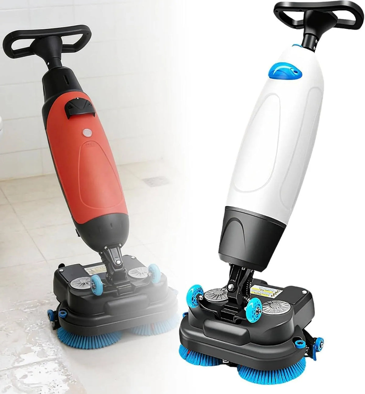Lavasciuga, 43 cm, lavatrice, asciugatrice, professionale, autonomia di 90 minuti, 240 giri, minuto, per impieghi gravosi, ideale per pavimenti duri e