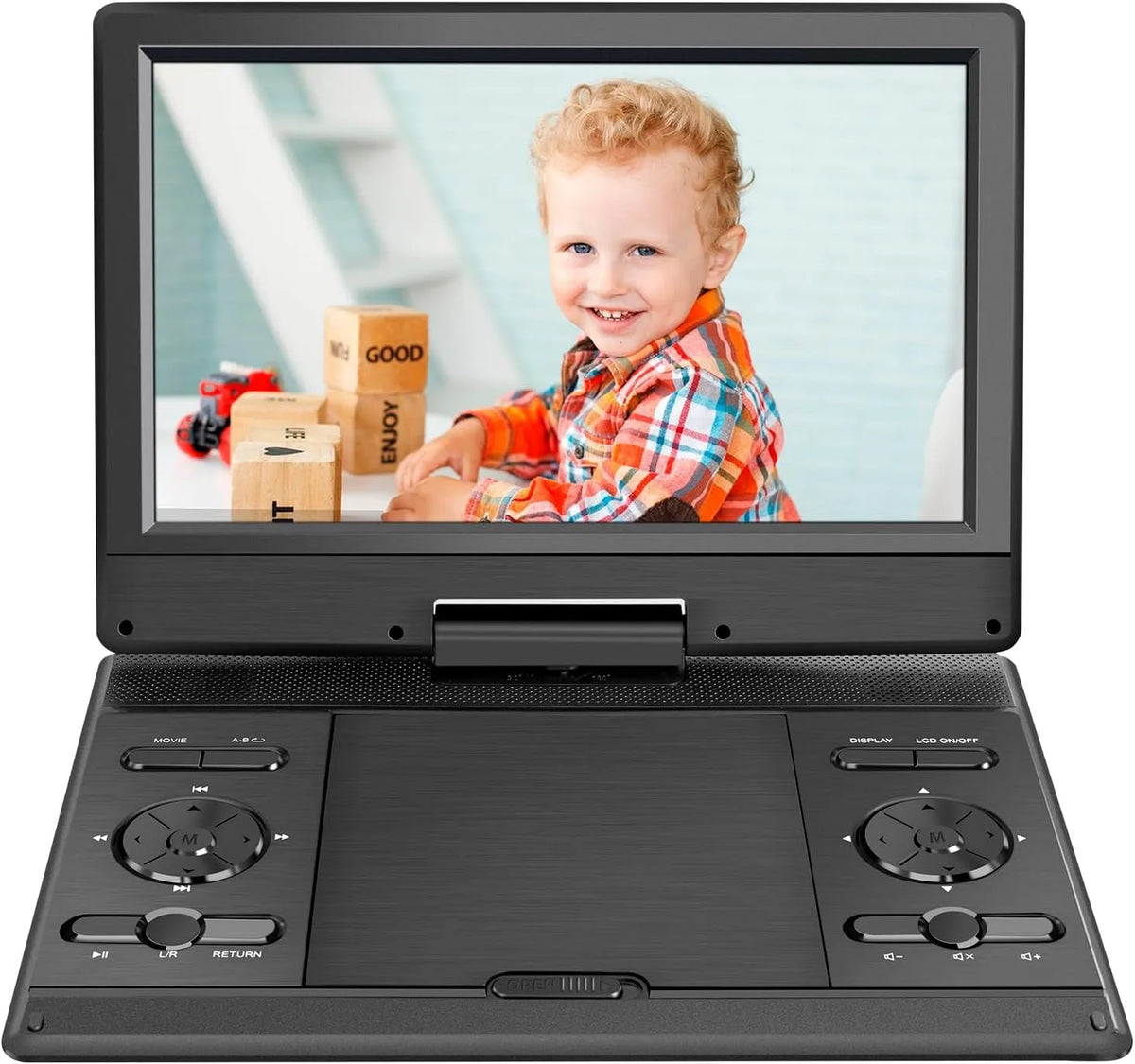 Smart TV, 14, 9 pollici, televisore, USB, portatile, nero, 9' con schermo HD da 12, AV, 1', batteria ricaricabile, schermo Sync TV, proiettore