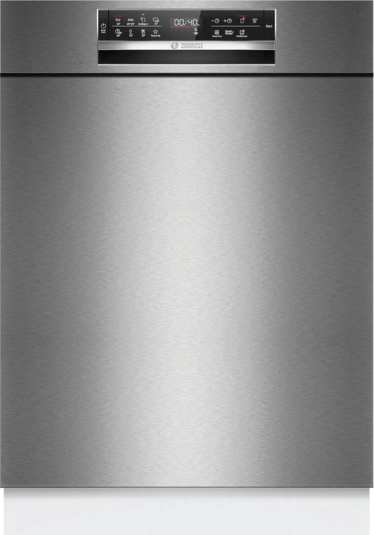 Bosch Serie 6 SMU6ZCS16E Lavastoviglie, 60 cm, Home Connect, da incasso, acciaio inox, PerfectDry, Diagnostica da remoto, Extra Clean Zone