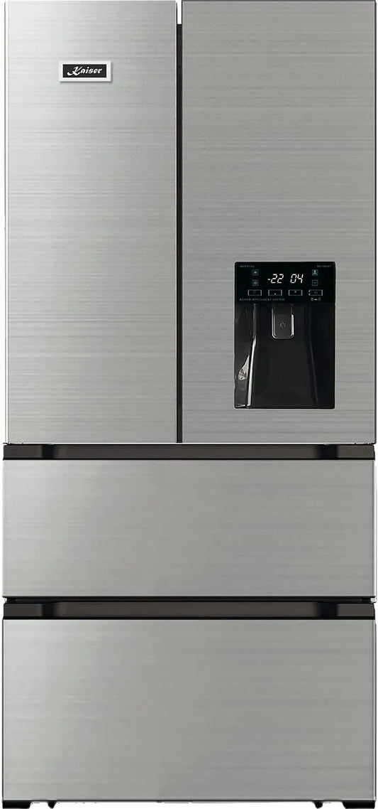 Frigorifero combinato, 506 L, No Frost, frigo con congelatore, Kaiser KS 80420 R, 183 cm di altezza, 6 cm di larghezza, 83