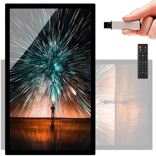 Prodotto Cornice Digitale, Macchina Pubblicitaria Ad Alta Definizione, Display Intelligente a Grande Schermo Da Parete, Lettore Video, 43', Immagini