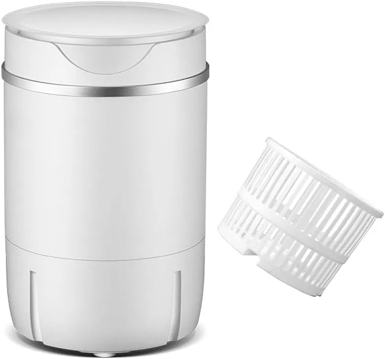 Lavatrice, 8 kg, portatile, per dormitori e appartamenti, 2 in 1, Lavatrice compatta da 8 kg