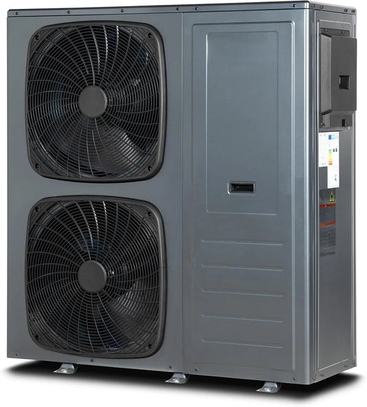 modello R290, SMETA Pompa di calore ad aria monoblocco R290 16 kW, riscaldamento 3 in 1, WiFi, monofase, raffreddamento e acqua calda