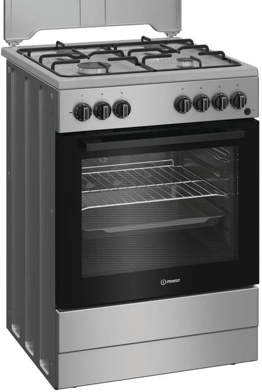Forno elettrico, 60cm, 4 fuochi, classe energetica A, Indesit I6G3PMS, acciaio inox
