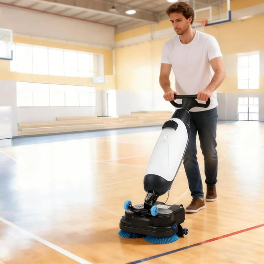 Lavasciuga Bianco-110V, 17 pollici, 110 V, lavatrice, asciugatrice, professionale, Autonomia Fino a 90 Minuti, Min, Ideale per Legno e Piastrelle