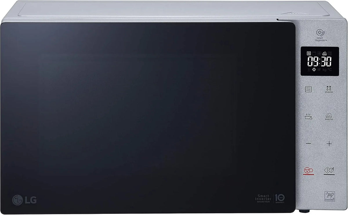 LG MH6565CPS Forno a microonde, 25 L, 1150 W, grill, Inverter, acciaio inox, 5 livelli di potenza, 25 Litri, LG Kitchen
