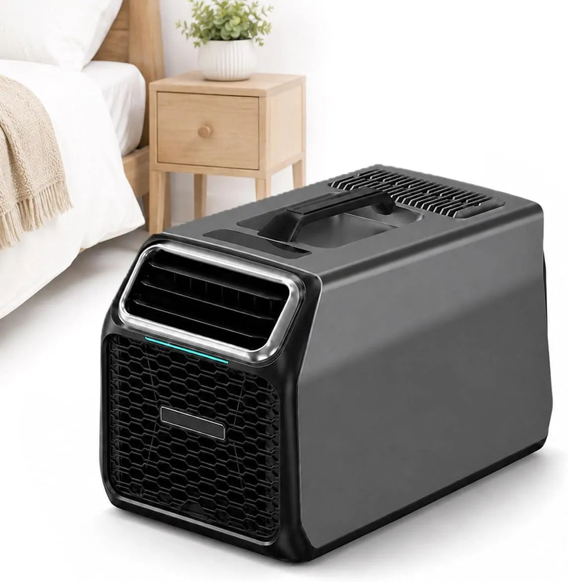Condizionatore, 1100 W, portatile, Condizionatore Portatile 5000 BTU per Campeggio e RV 1100W