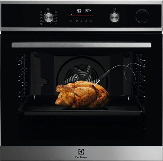 Electrolux EOC6P77X Forno elettrico, 11 programmi, vapore, acciaio inox, display LED, 45 programmi automatici, Electrolux EOC6P77X Forno multifunzione