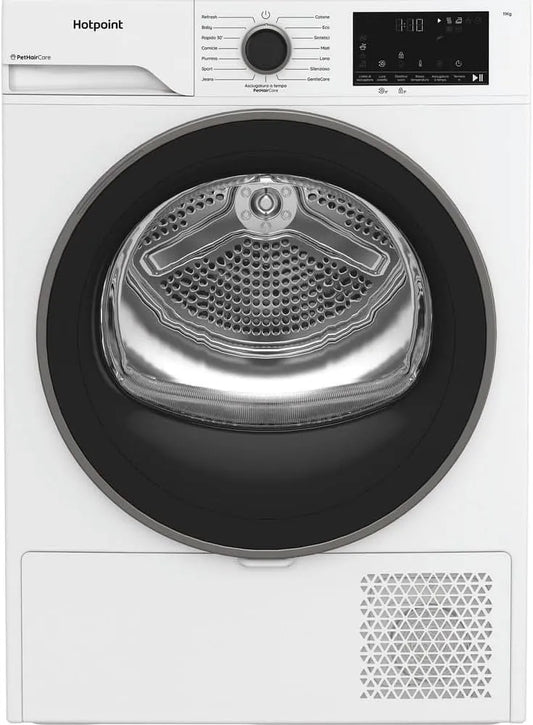 Asciugatrice, 11 kg, classe energetica D, Hotpoint 113D, Hotpoint Ariston HPT 113D BS IT Asciugatrice Capacità 11kg