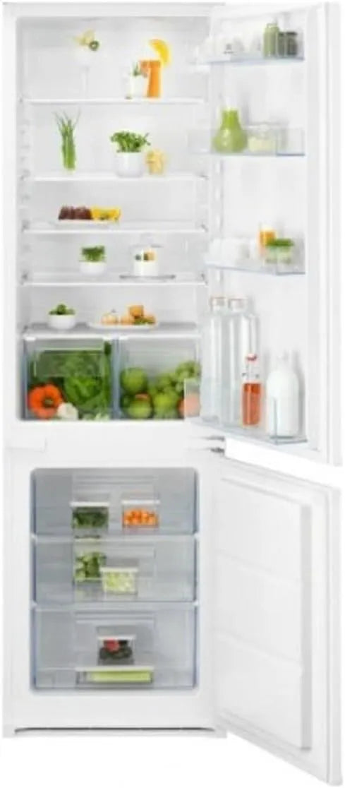 Electrolux KNS5LE18S Frigorifero combinato, 271 L, classe energetica E, da incasso, frigo con congelatore, 500 ColdSense, 271 Litri
