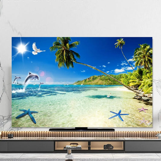 Smart TV 85IN, televisore, display LCD, Copertura Completa for LED e LCD, Protezioni Antipolvere for TV, Decorazione for la casa, Universale for