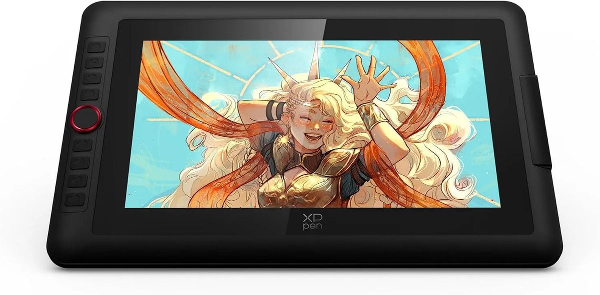 modello 16K, XPPen Tavoletta Grafica con Schermo Artist 13.3 Pro V2 display da 13, 3 pollici, 16K livelli di pressione, 8 tasti rapidi con quadrante