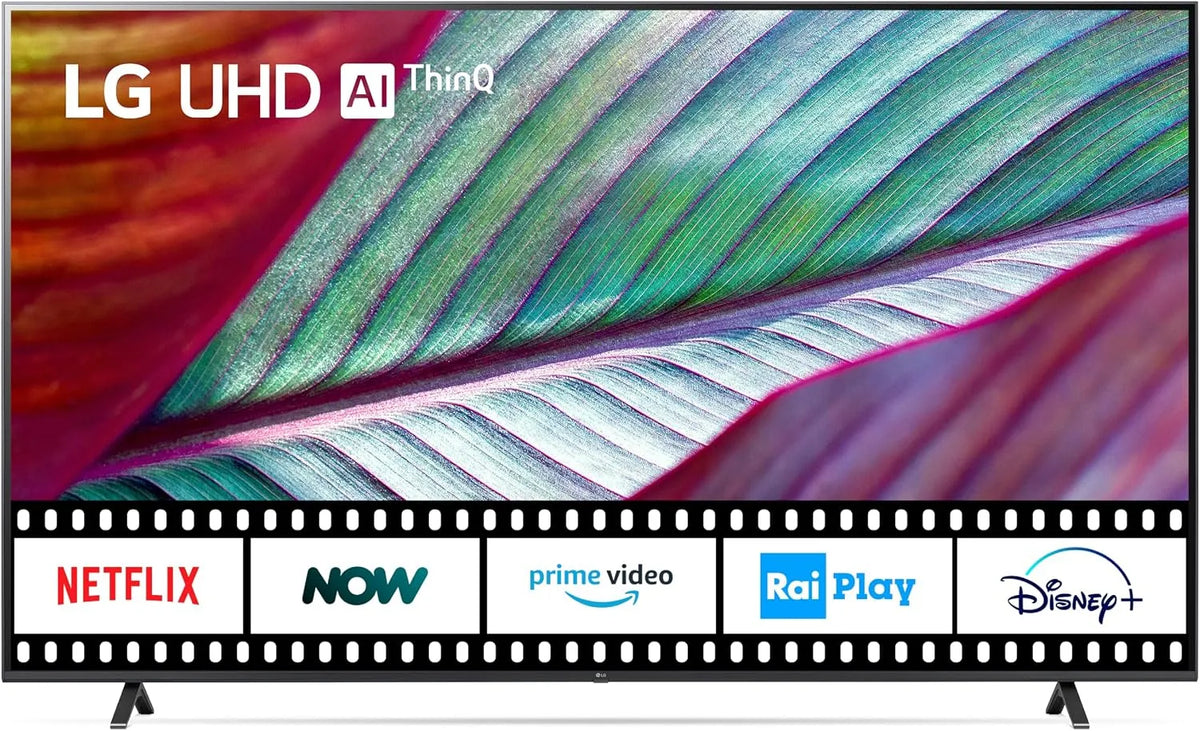 LG UR78 Gen6 Smart TV, 86 pollici, televisore, 4K UHD, HDR, webOS, HDMI, USB, Wi-Fi, HDR10 Pro, 86 006LB, webOS 23, Processore α5, Ultra HD, 3 HDMI