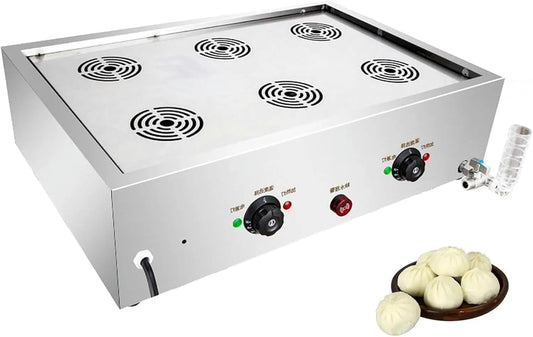 Forno elettrico, 13, 5 L, 5000 W, vapore, professionale, Macchina per Panini A Vapore Elettrica da 4000/5000 W
