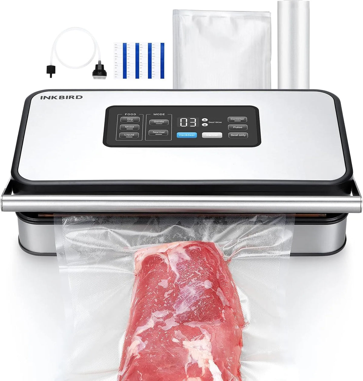 Macchina Sottovuoto Alimenti per Conservazione, Inkbird Ink-VS04