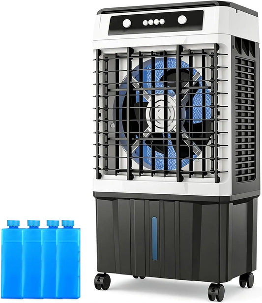 Condizionatore, 60 L, portatile, Condizionatore Portatile Raffrescatore d'aria 60L Lunga Durata Raffreddamento