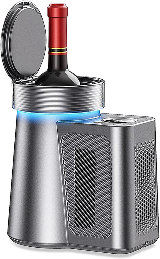 Cantinetta vino, touch, temperatura Regolabile 2-20° E Nessuna Fuoriuscita Aria Condizionata, refrigerazionefisica, mantenimentodel Saporeoriginale