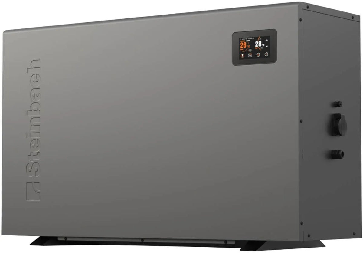 modello 049314Z, Display Touch, Inverter Pool Pompa di Calore Fino a 50.000 l, Potenza di Riscaldamento 11 kW, Funzione di Riscaldamento e, con