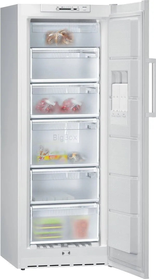 Siemens GS26VV23 Congelatore, 199 L, classe energetica E, vano congelatore, freezer verticale, bianco