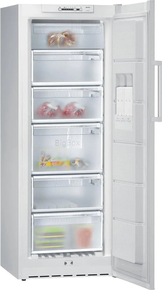 Siemens GS26VV23 Congelatore, 199 L, classe energetica E, vano congelatore, freezer verticale, bianco